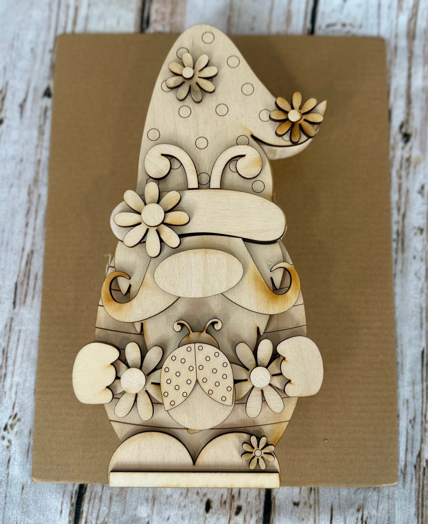 DIY Chunky Ladybug Gnome kit