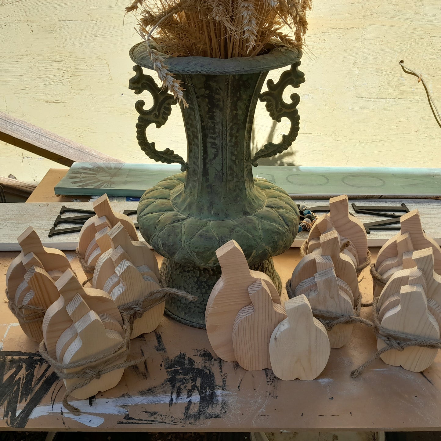 Set of 3 pumpkins