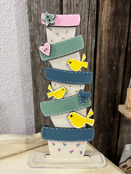 stackable bird trio