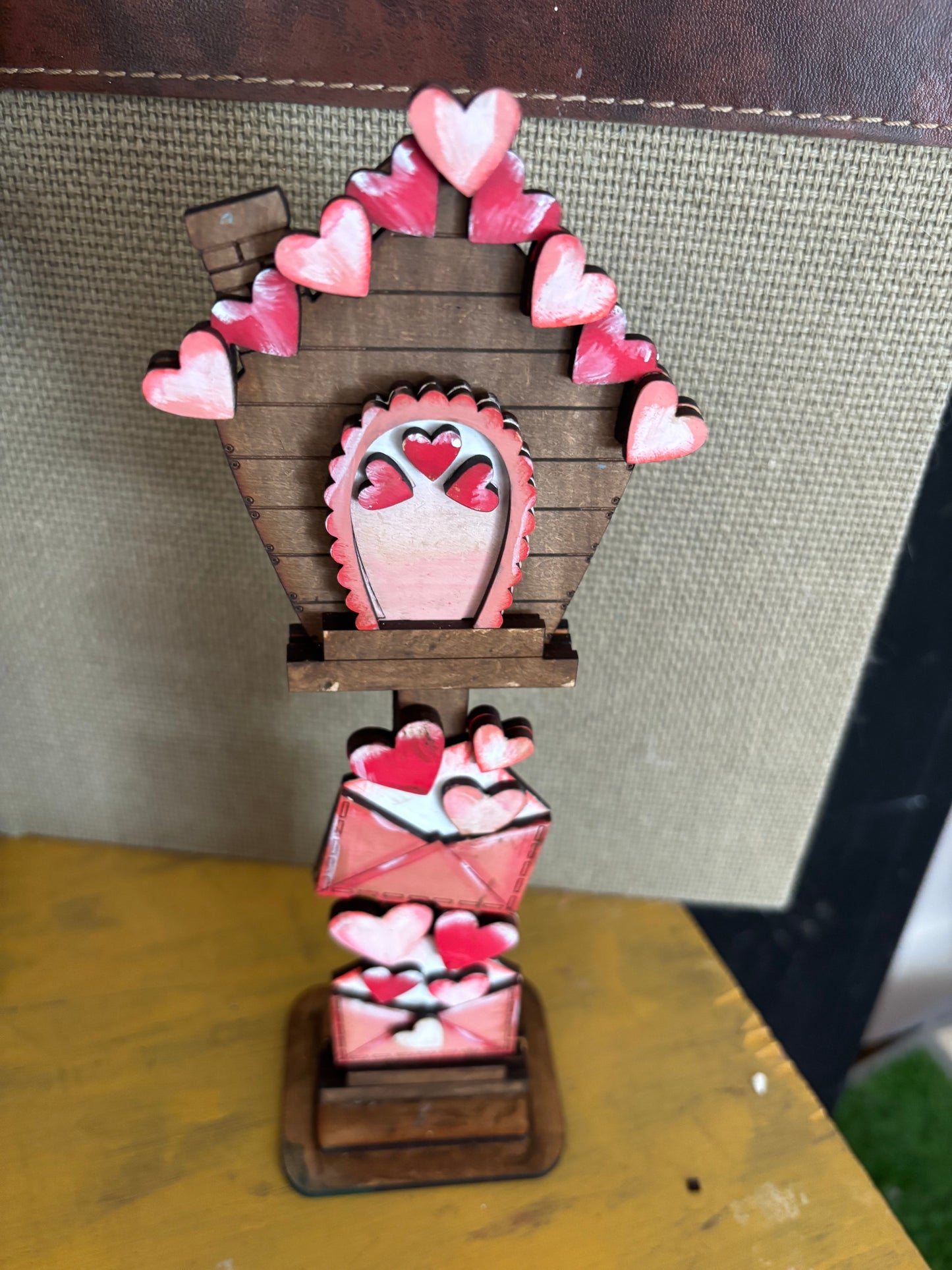 Interchangeable Small Birdhouse February (insert only)