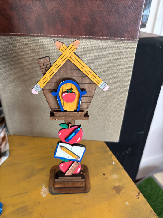 interchangeable small birdhouse September (insert only)