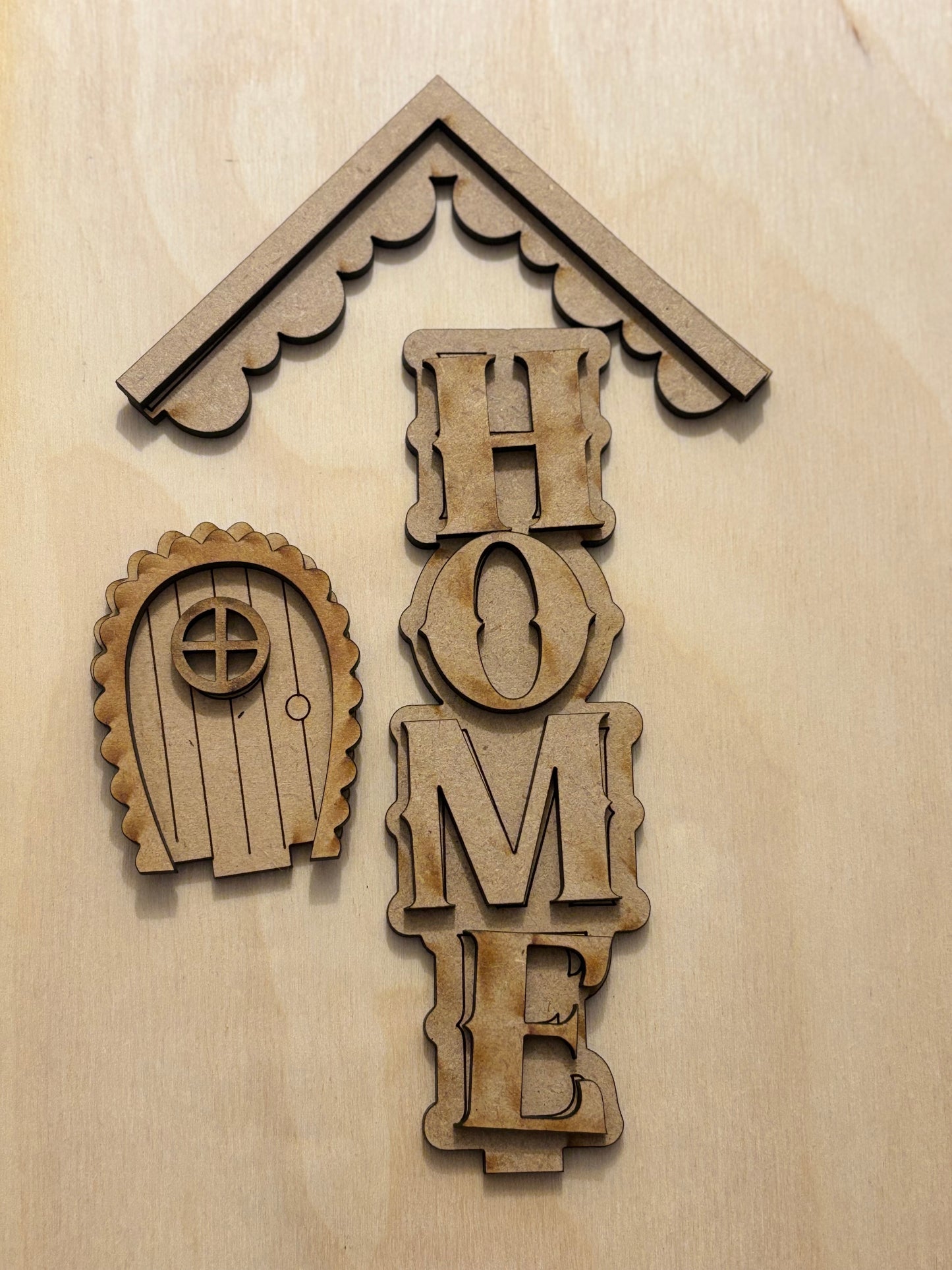 Interchangeable small birdhouse Home (insert only)