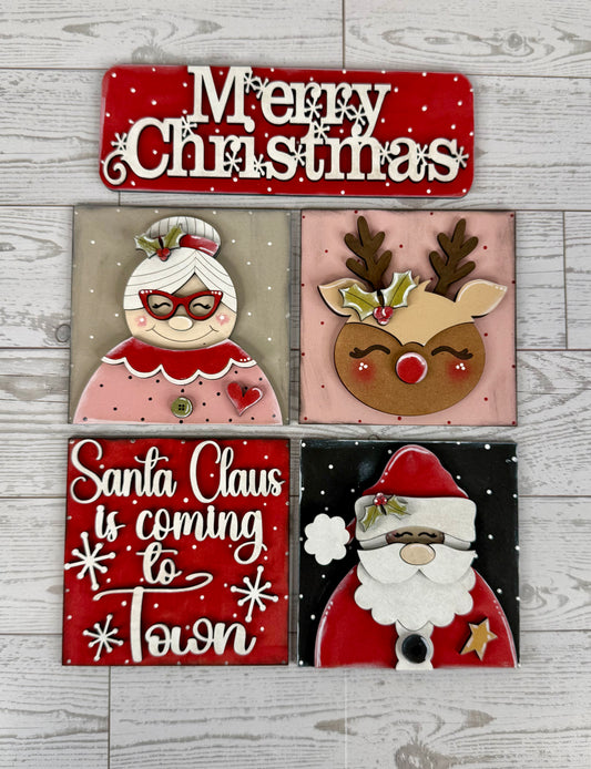 Door hanger coming to town DIY wood kit (insert only)