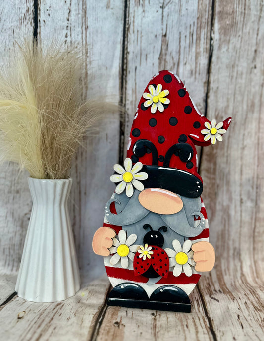 DIY Chunky Ladybug Gnome kit